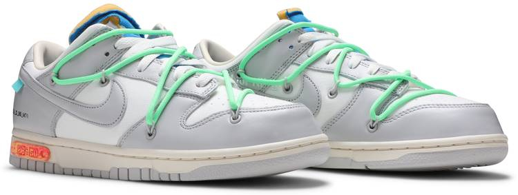 Off-White x Dunk Low  Lot 26 of 50  DM1602-116 - vstockx