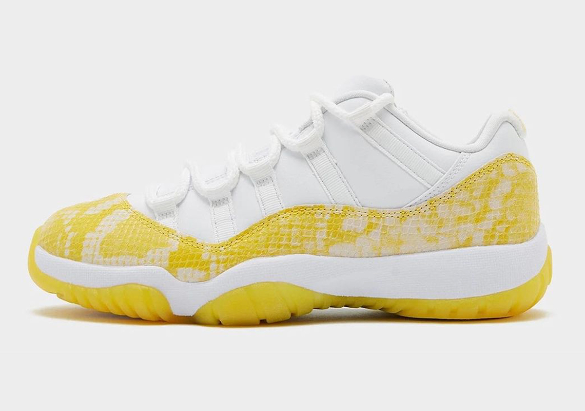 Air Jordan 11 Low  Yellow Snakeskin  AH7860-107 - vstockx