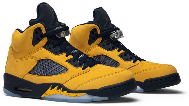 Air Jordan 5 Retro SP  Michigan  CQ9541-704 - vstockx
