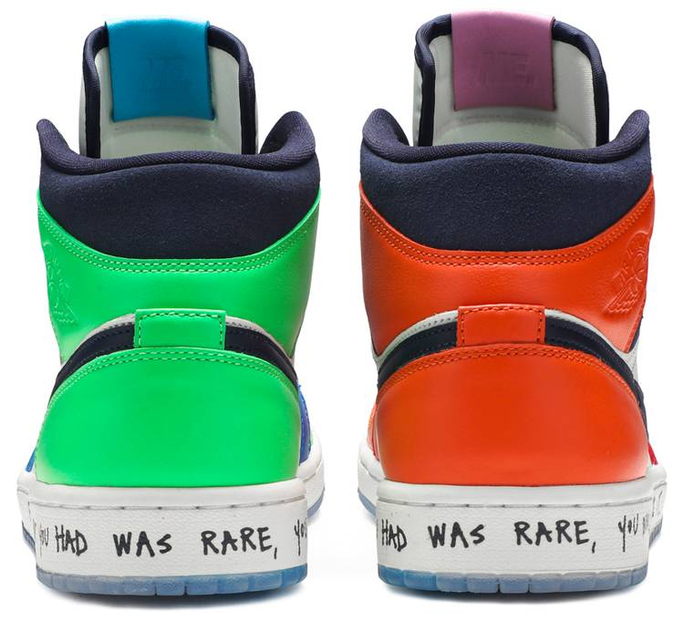 Melody Ehsani x Air Jordan 1 Mid  Fearless  CQ7629-100 - vstockx