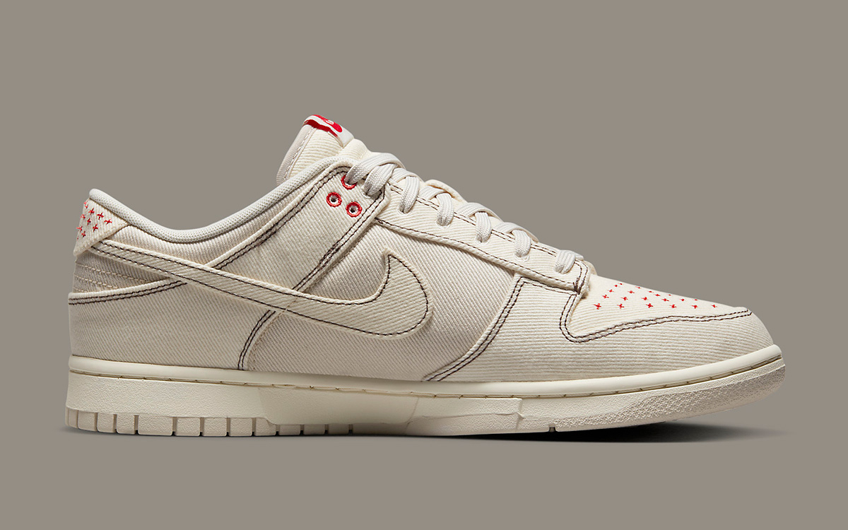 Dunk Low  Sashiko   Light Orewood Brown  DV0834-100 - vstockx