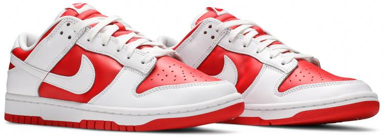 Dunk Low  White University Red  DD1391-600 - vstockx