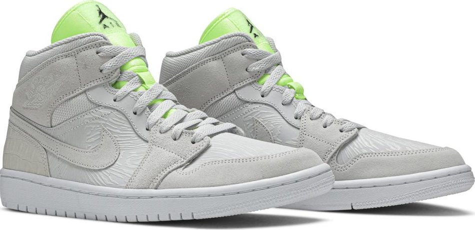 Wmns Air Jordan 1 Mid  Ghost Green  CV3018-001 - vstockx