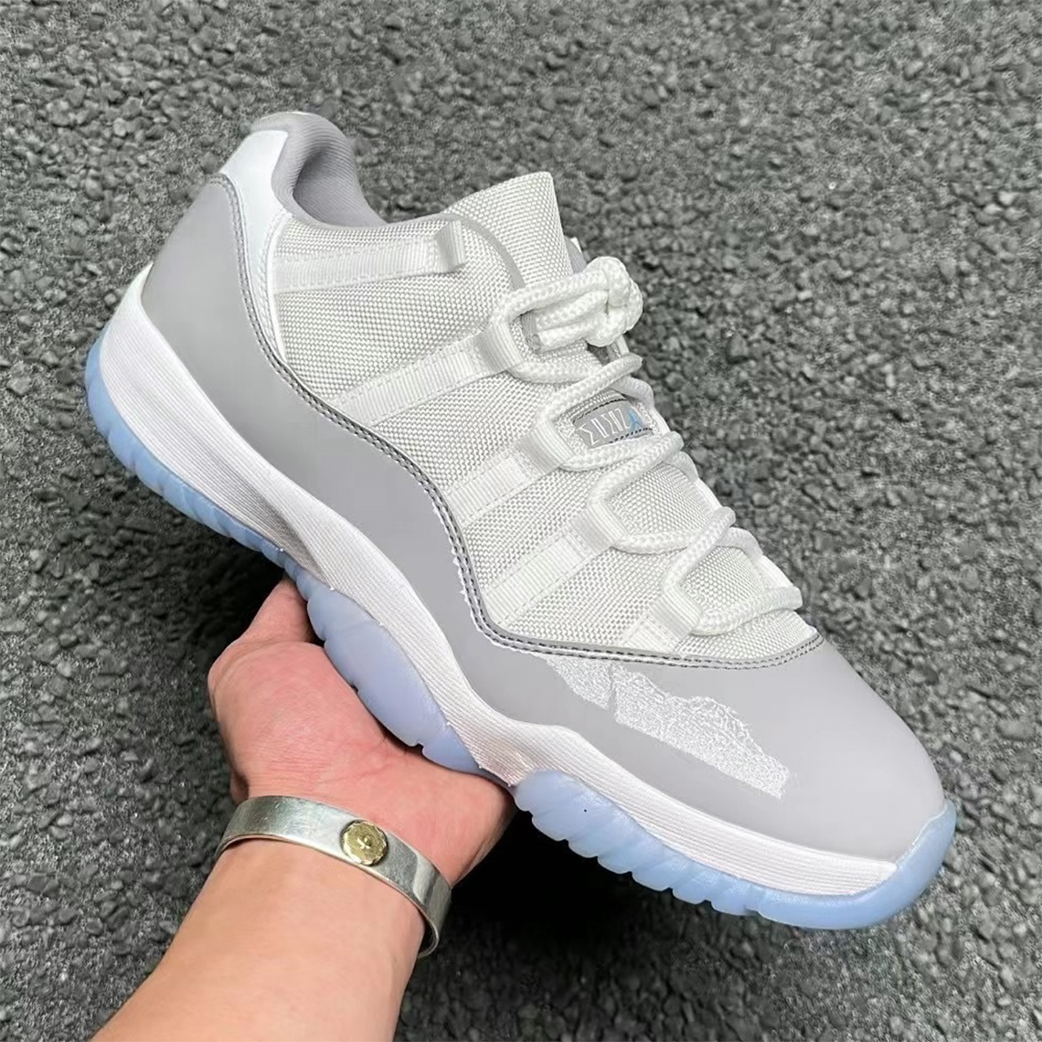 Air Jordan 11 Retro Low  Cement Grey  AV2187-140 - vstockx