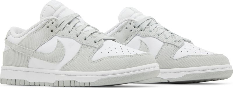 Wmns Dunk Low  Light Silver Corduroy  FN7658-100 - vstockx