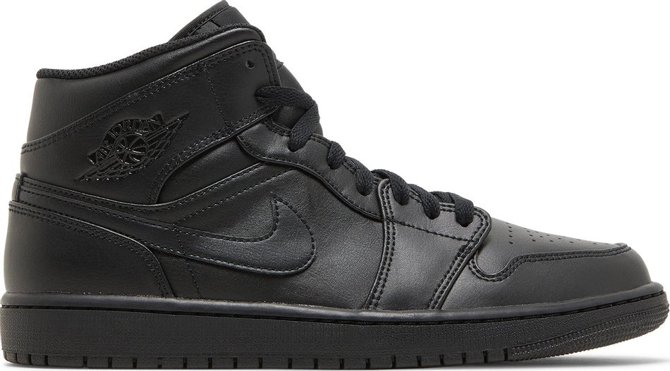 Air Jordan 1 Mid  Triple Black  2022 554724-093 - vstockx