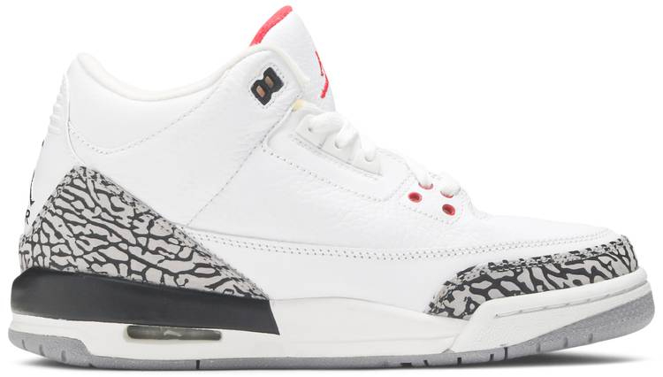 Air Jordan 3 Retro GS  White Cement  2011 398614-105 - vstockx