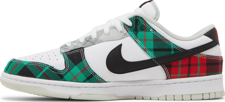 Dunk Low Premium  Tartan Plaid  DV0827-100 - vstockx