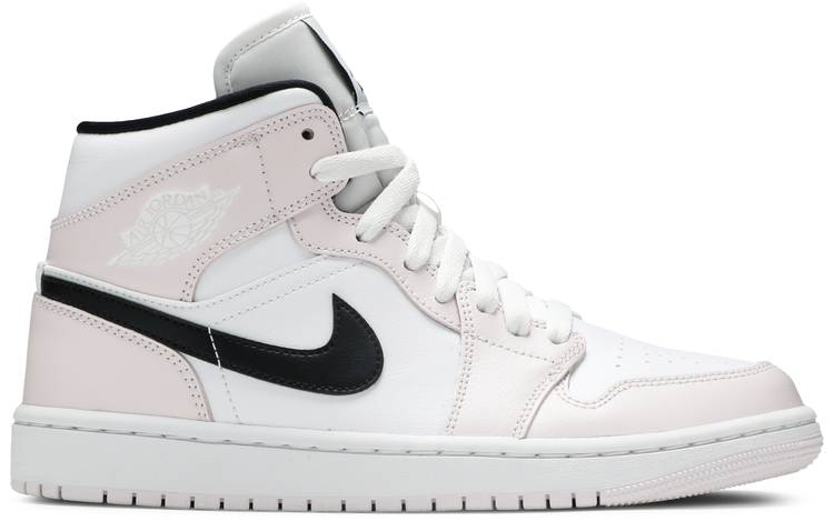 Wmns Air Jordan 1 Mid  Barely Rose  BQ6472-500 - vstockx