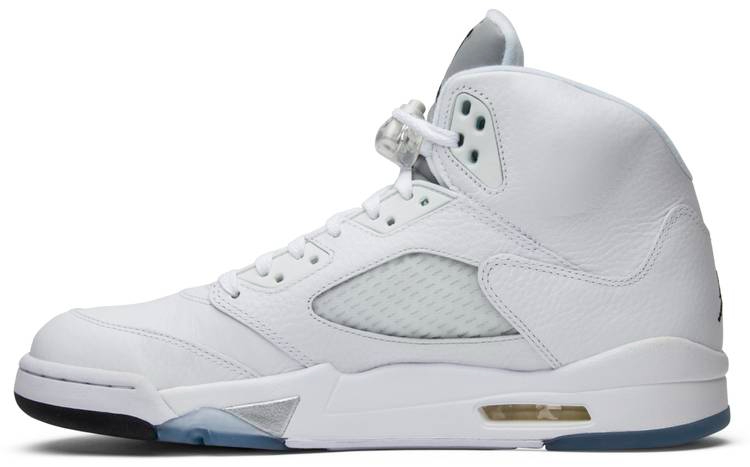 Air Jordan 5 Retro  Metallic White  2015 136027-130 - vstockx