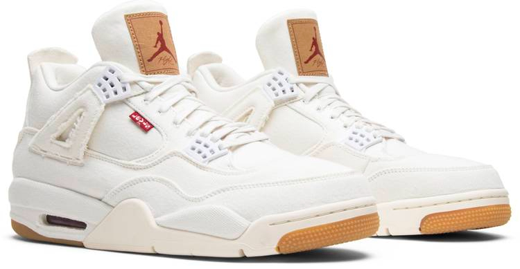 Levi s x Air Jordan 4 Retro  White Denim  AO2571-100 - vstockx