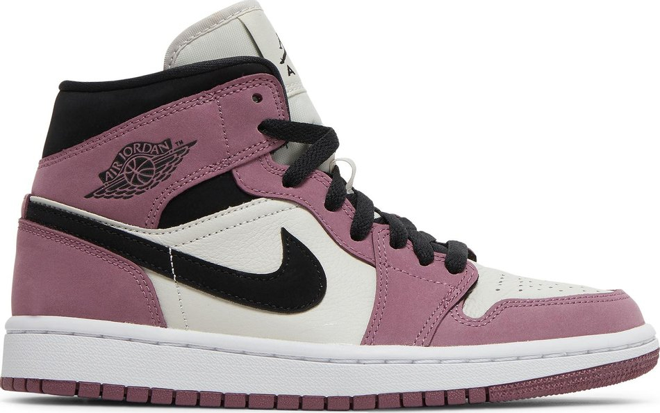 Wmns Air Jordan 1 Mid SE  Berry Pink  DC7267-500 - vstockx