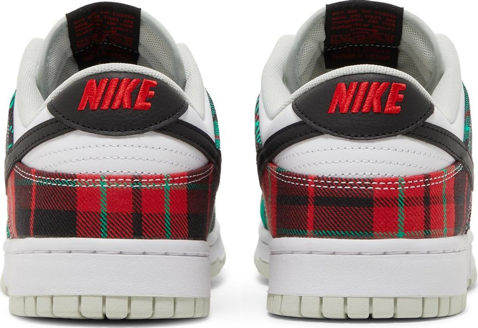 Dunk Low Premium  Tartan Plaid  DV0827-100 - vstockx