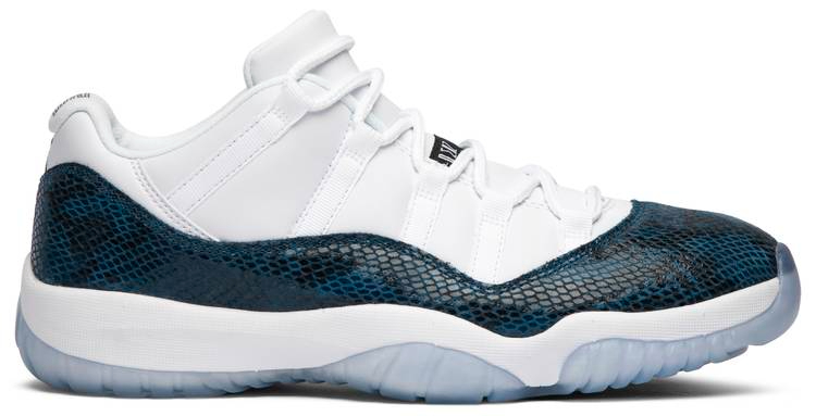 Air Jordan 11 Retro Low  Navy Snakeskin  2019 CD6846-102 - vstockx