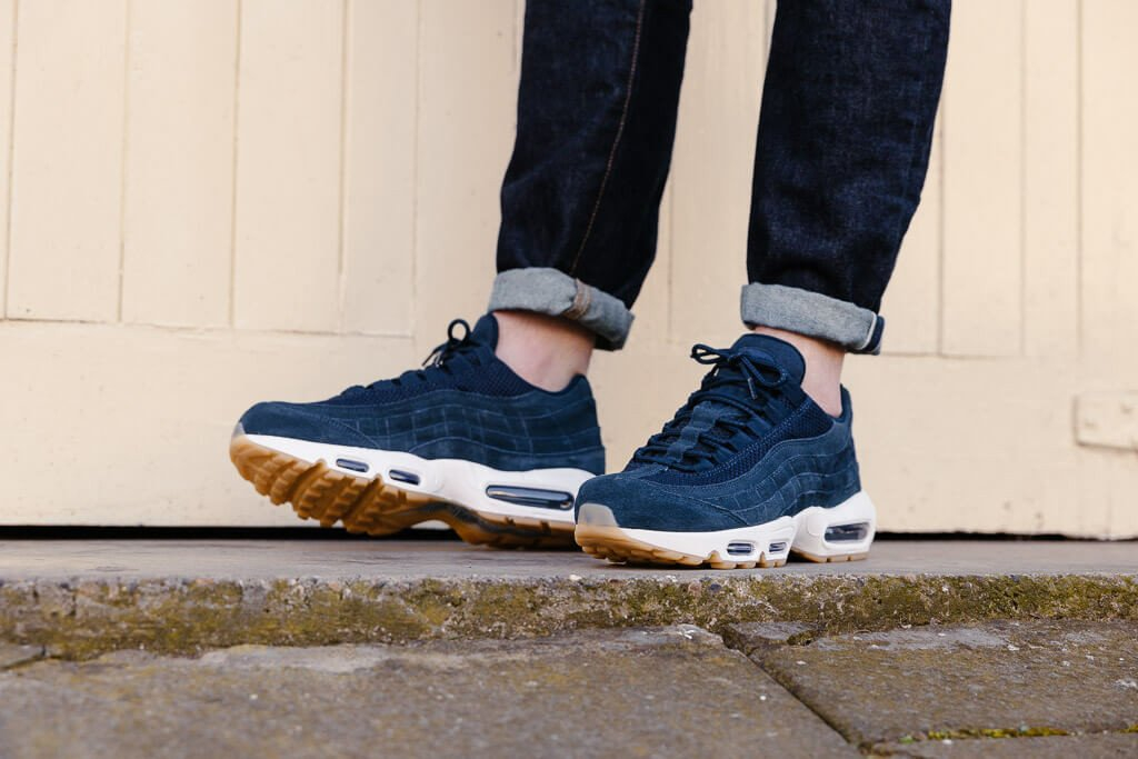 Air Max 95 Premium 'Armory Navy' 538416-402 - vstockx