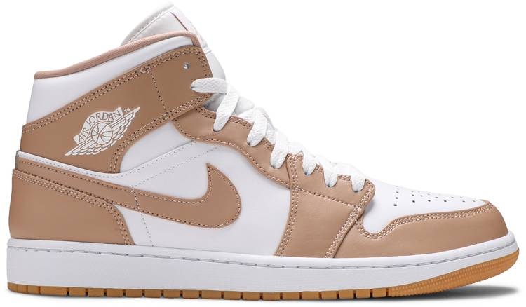 Air Jordan1 Mid Tan Gum 554724-271 - vstockx