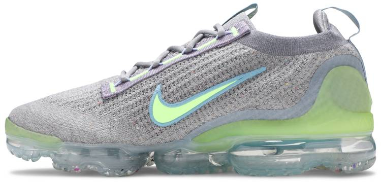 Air VaporMax 2021 Flyknit 'Grey Light Liquid Lime' DH4084-003 - vstockx