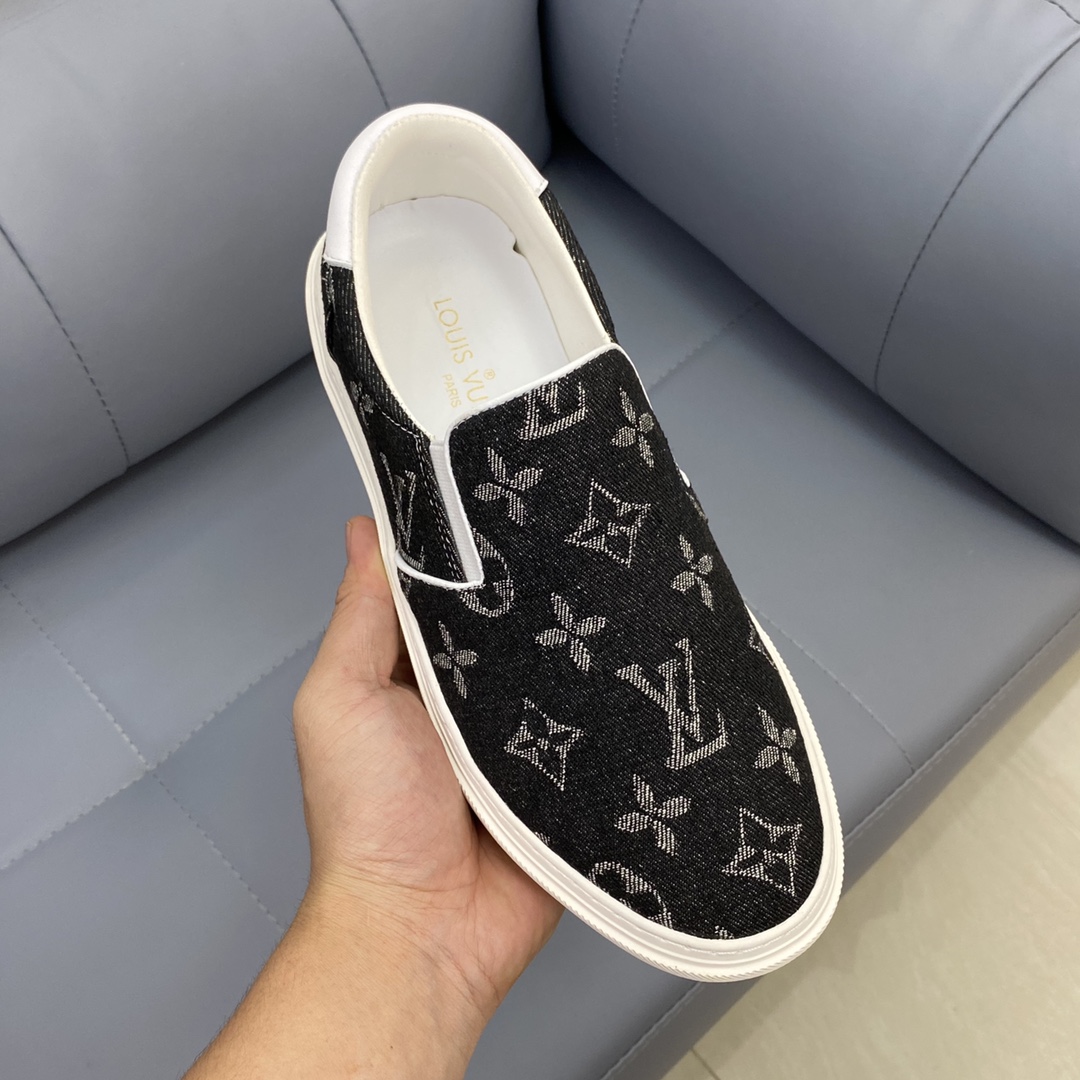 Louis Vuitton Monogram Denim sneaker 28 - vstockx