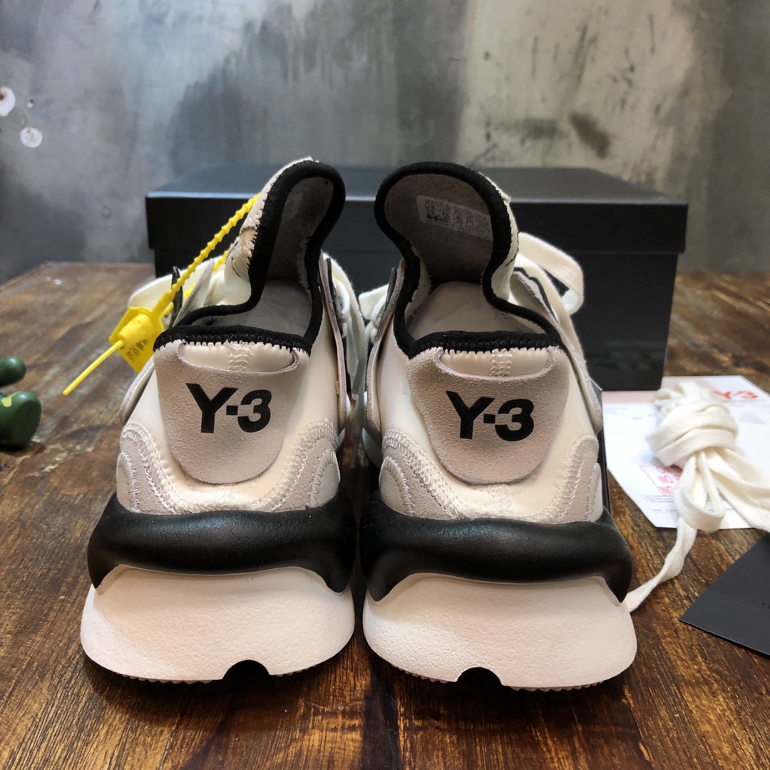 Y-3 Kaiwa Lace-Up Sneakers 28 - vstockx