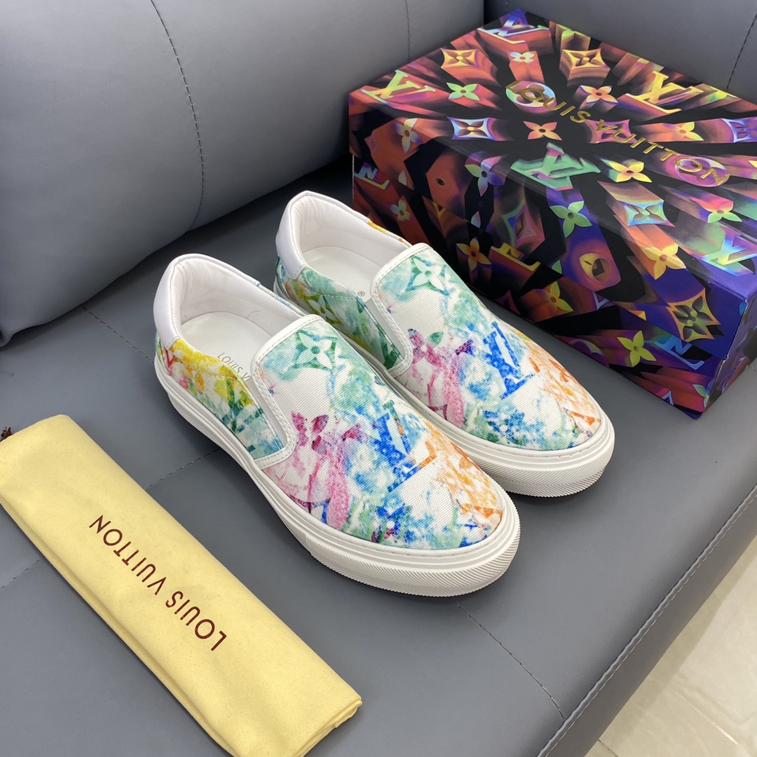 Louis Vuitton Monogram Denim sneaker 4 - vstockx