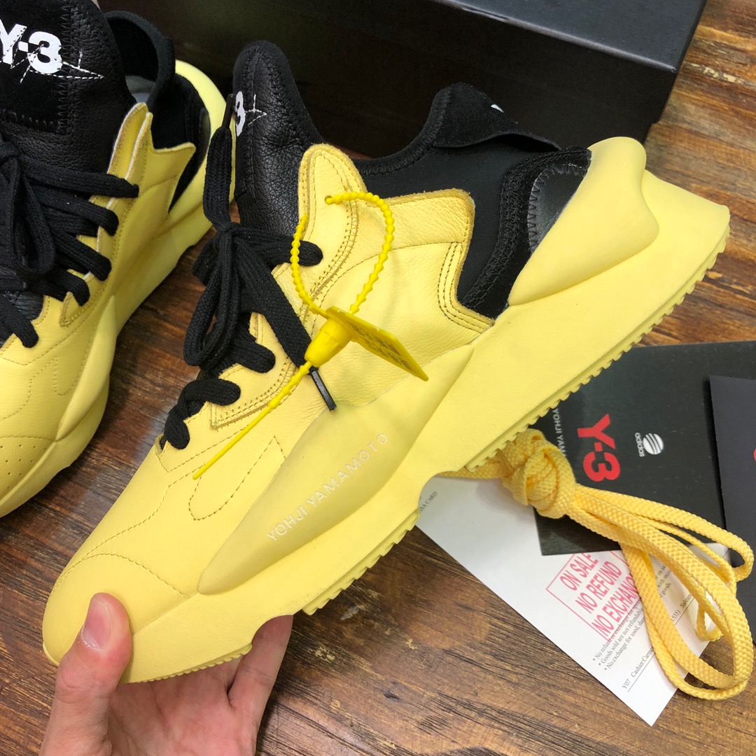 Y-3 Kaiwa Lace-Up Sneakers 31 - vstockx