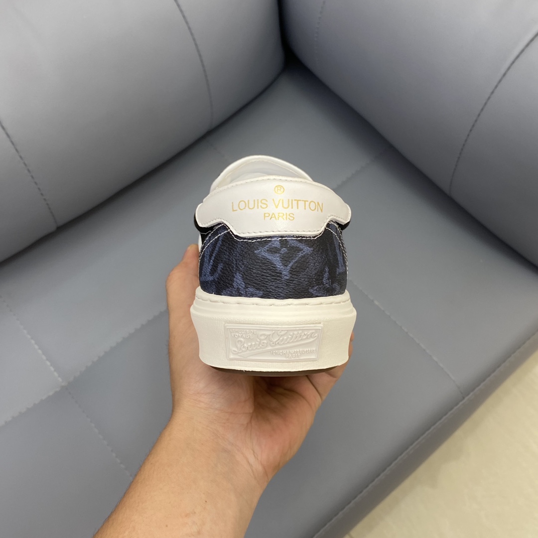 Louis Vuitton Monogram Denim sneaker 20 - vstockx