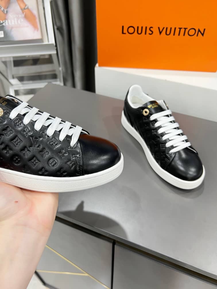 Louis Vuitton Frontrow Sneaker Noir - vstockx