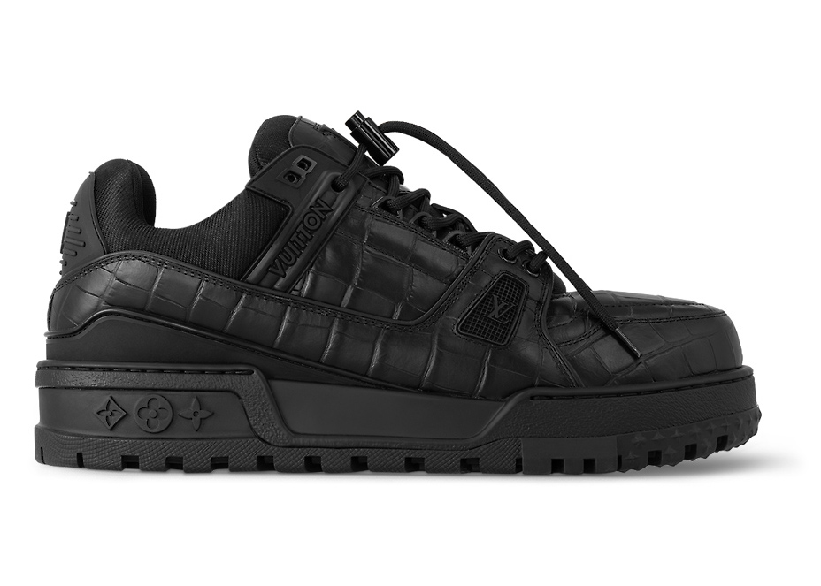 Louis Vuitton LV Trainer Maxi Sneaker Black - vstockx