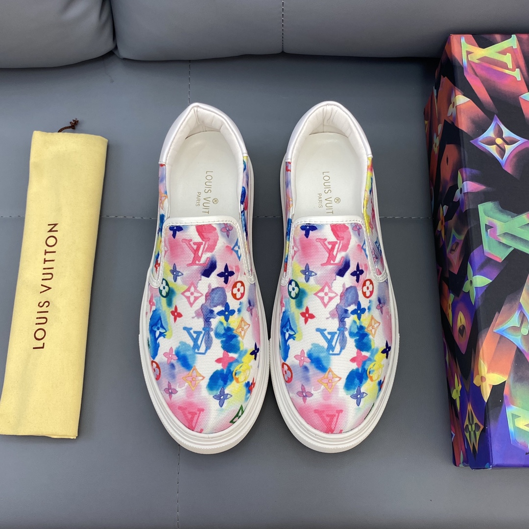 Louis Vuitton Monogram Denim sneaker 6 - vstockx