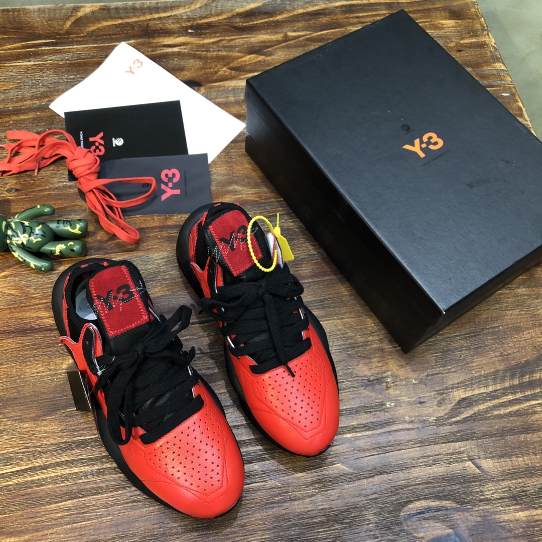 Y-3 Kaiwa Lace-Up Sneakers 37 - vstockx