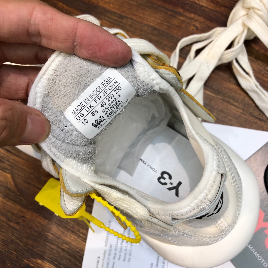 Y-3 Kaiwa Lace-Up Sneakers 34 - vstockx