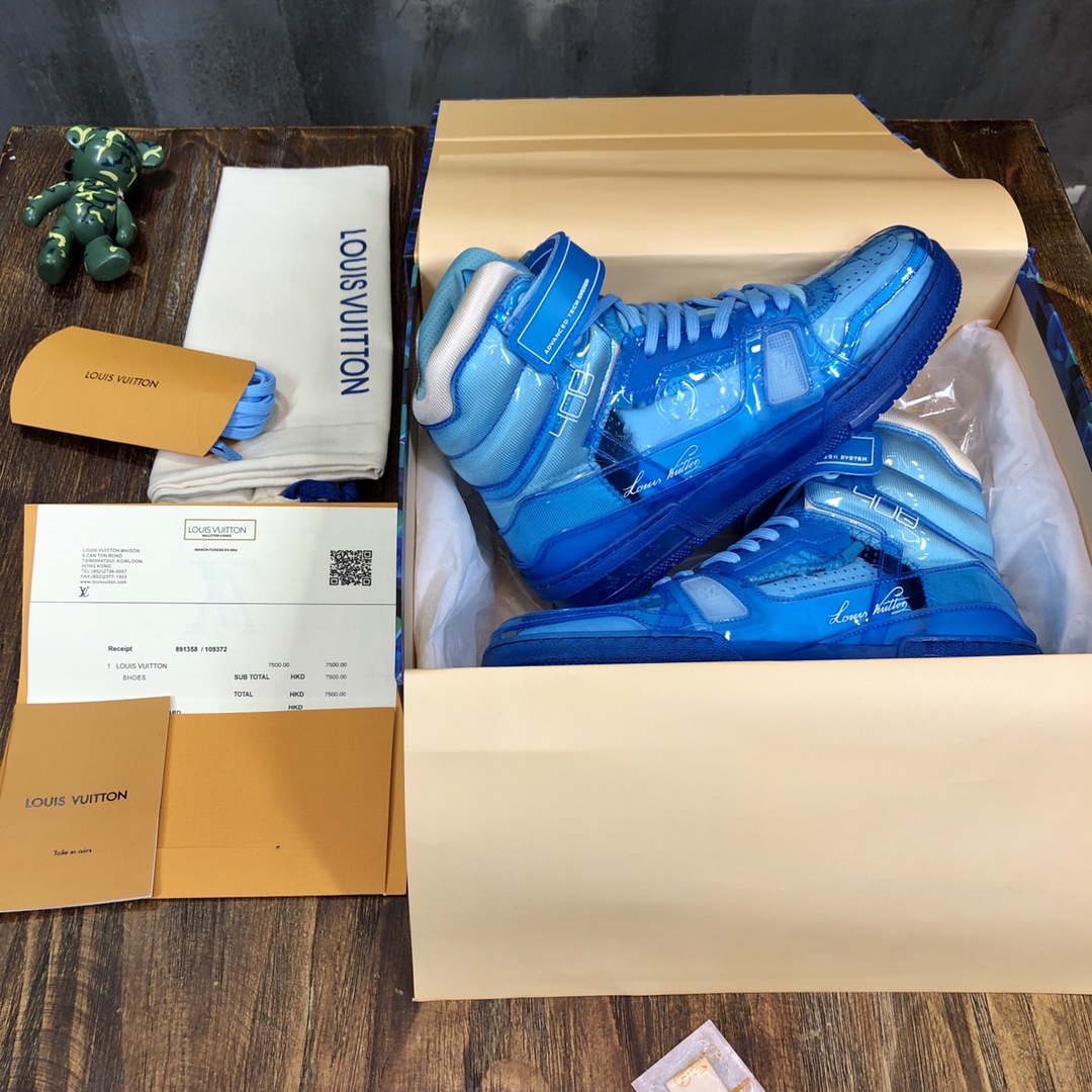 Louis Vuitton Trainer Sneakers 44 - vstockx