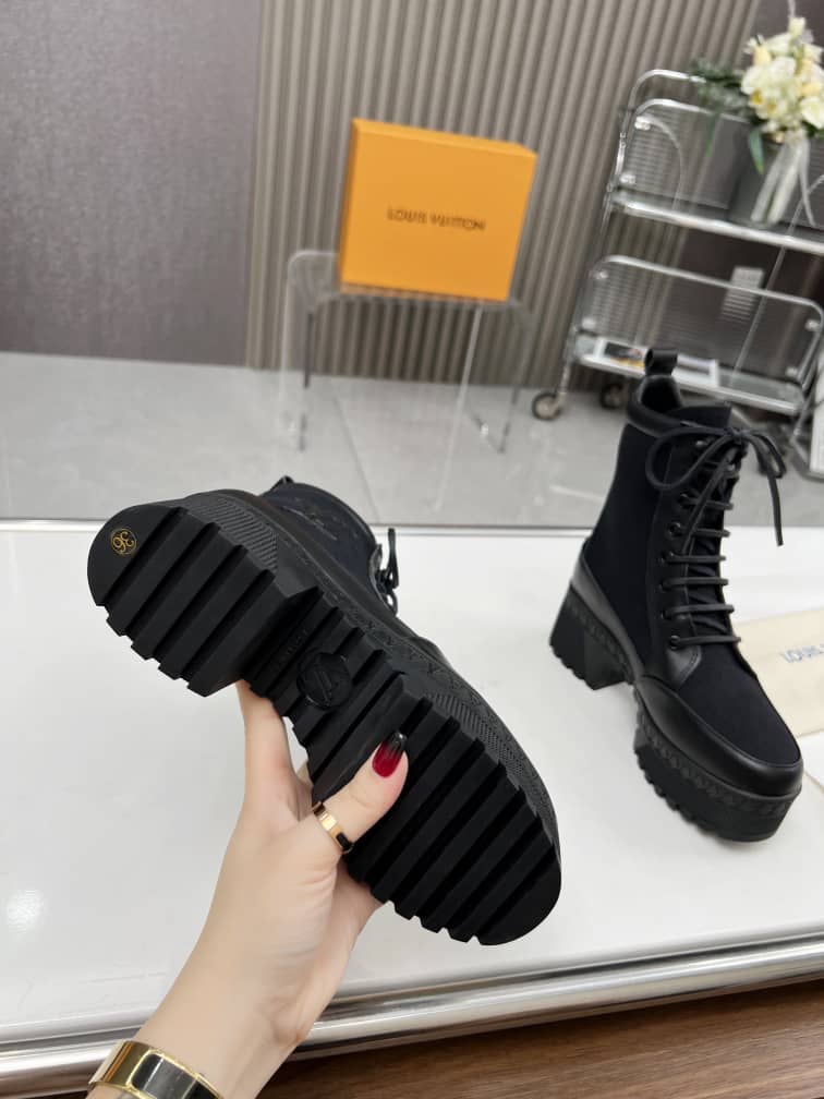 Louis Vuitton Laureate Platform Desert Boot Colours Noir - vstockx