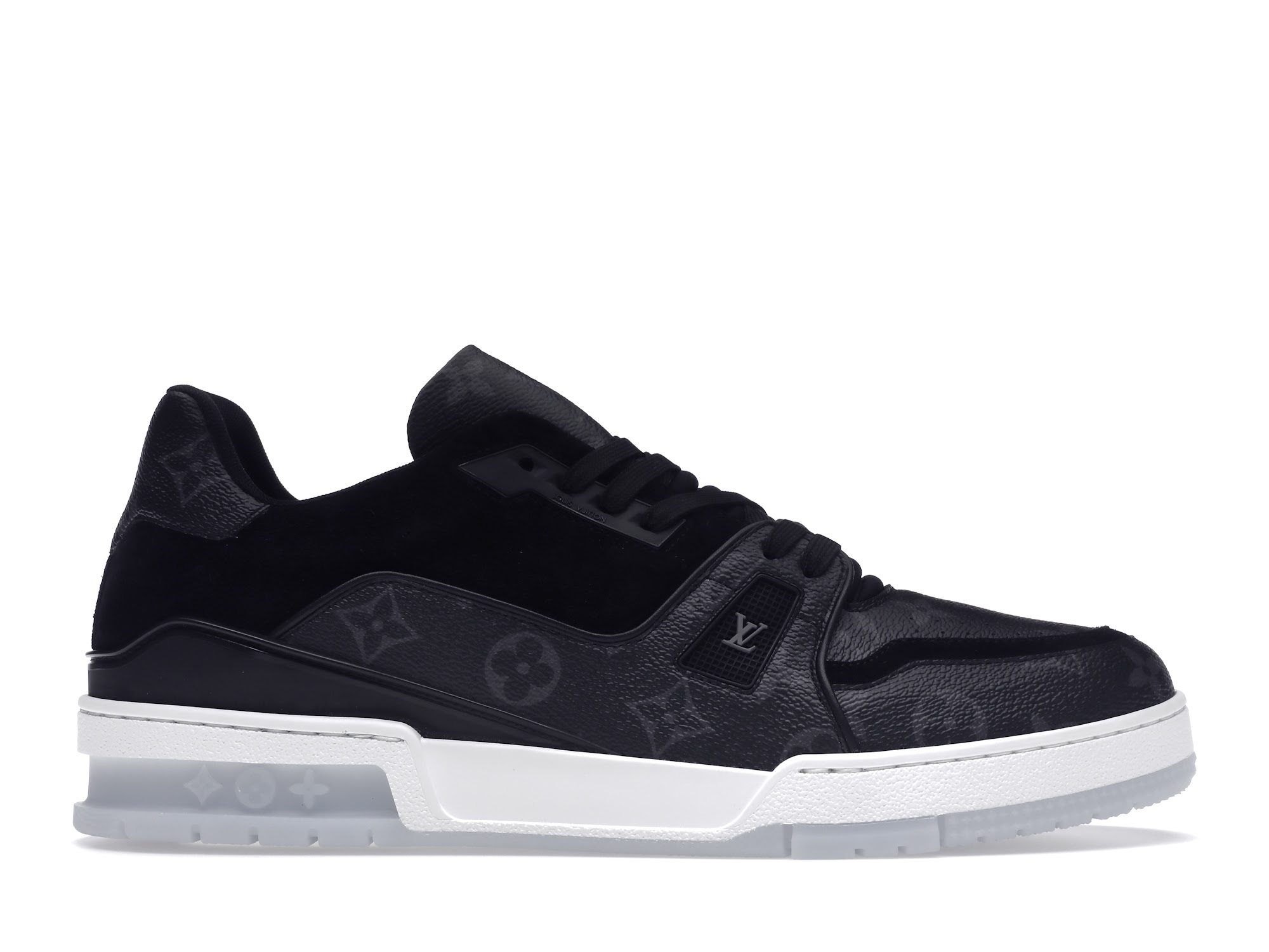 Louis Vuitton Trainer Black Monogram - vstockx