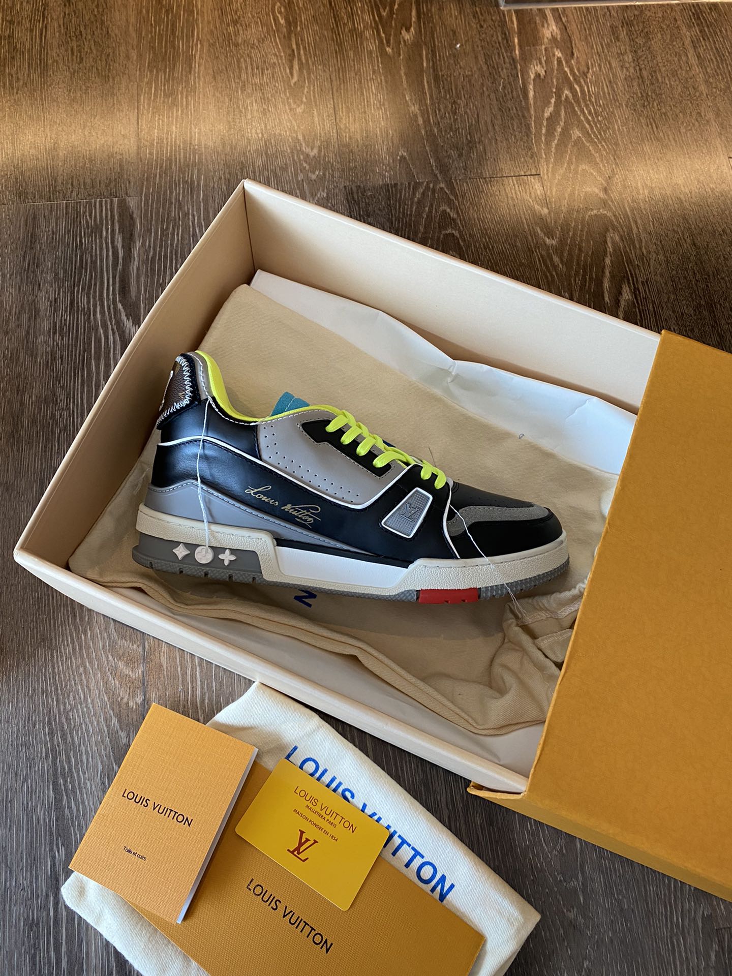 Louis Vuitton LV TRAINERS SNEAKER 9 - vstockx