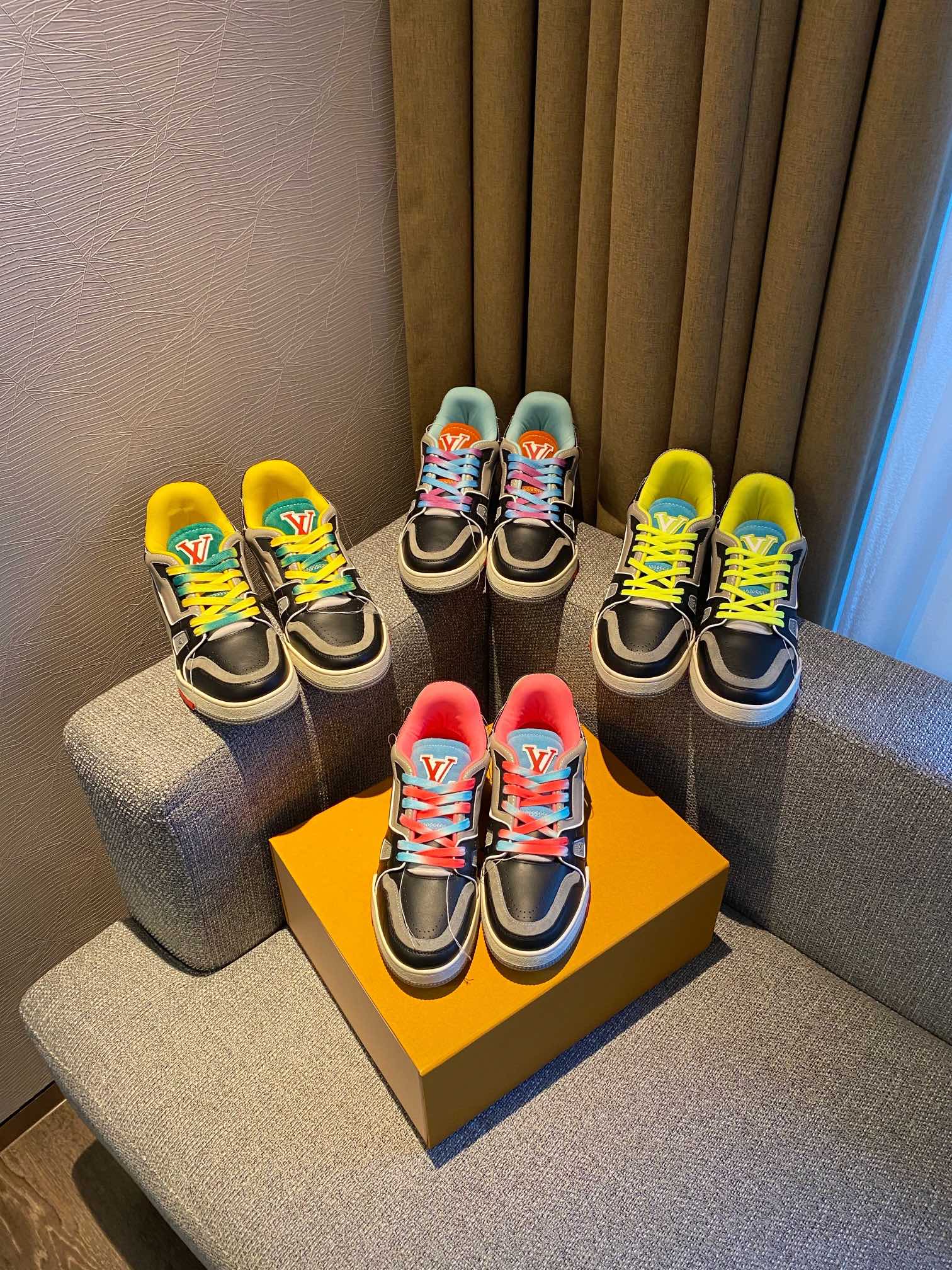 Louis Vuitton LV TRAINERS SNEAKER 9 - vstockx