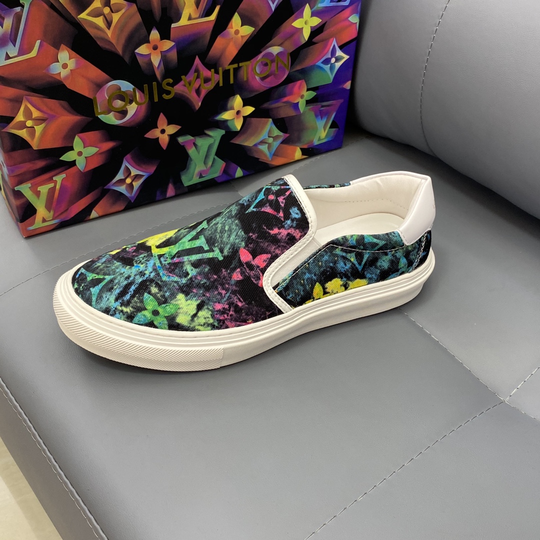 Louis Vuitton Monogram Denim sneaker 3 - vstockx