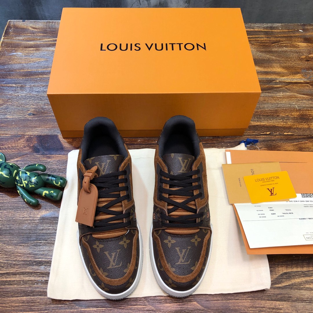 Louis Vuitton Trainer Sneakers 38 - vstockx