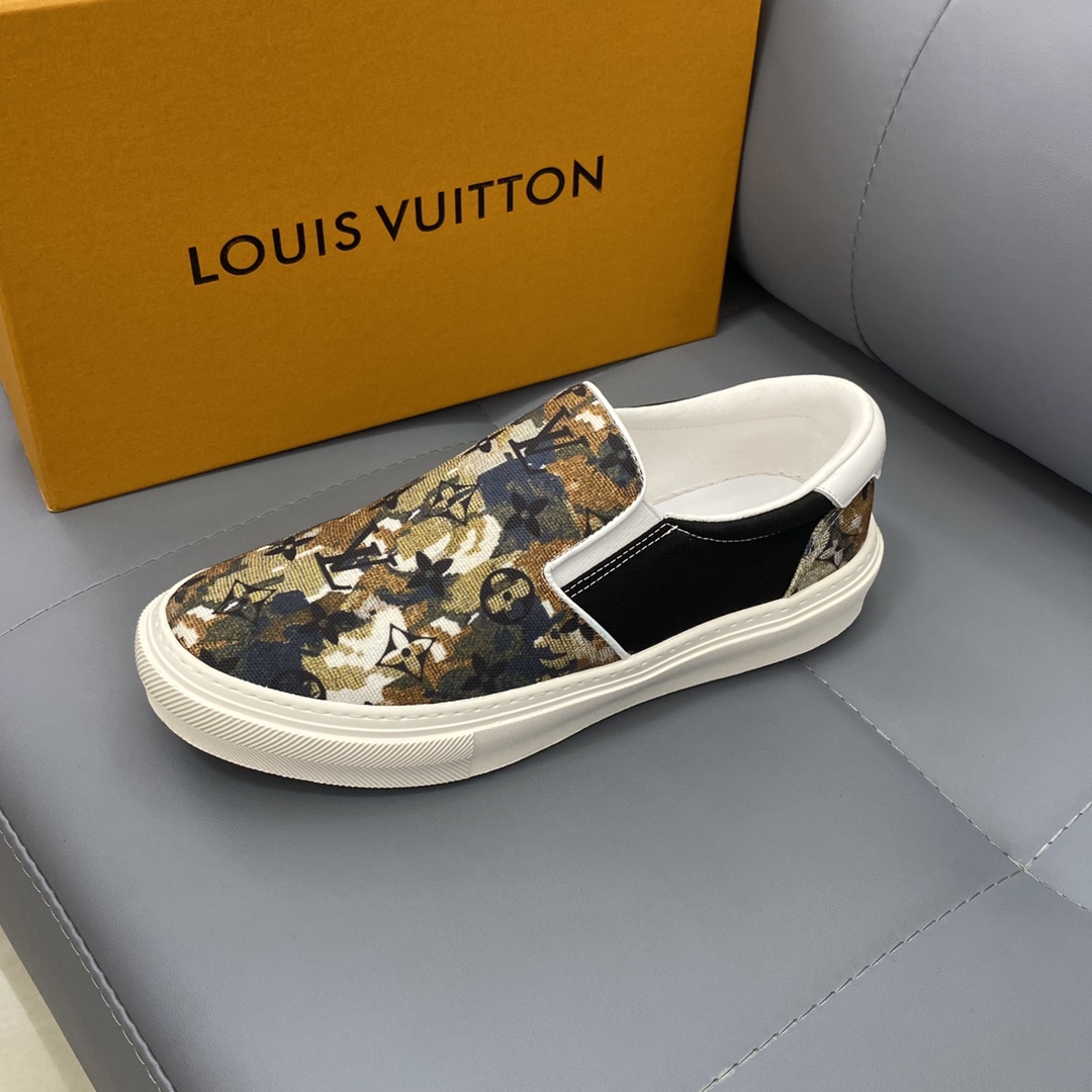 Louis Vuitton Monogram Denim sneaker 26 - vstockx
