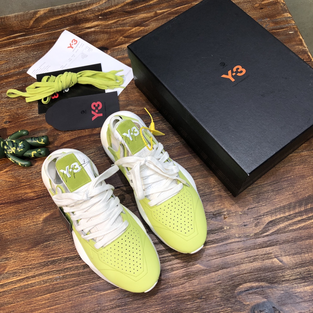 Y-3 Kaiwa Lace-Up Sneakers 35 - vstockx