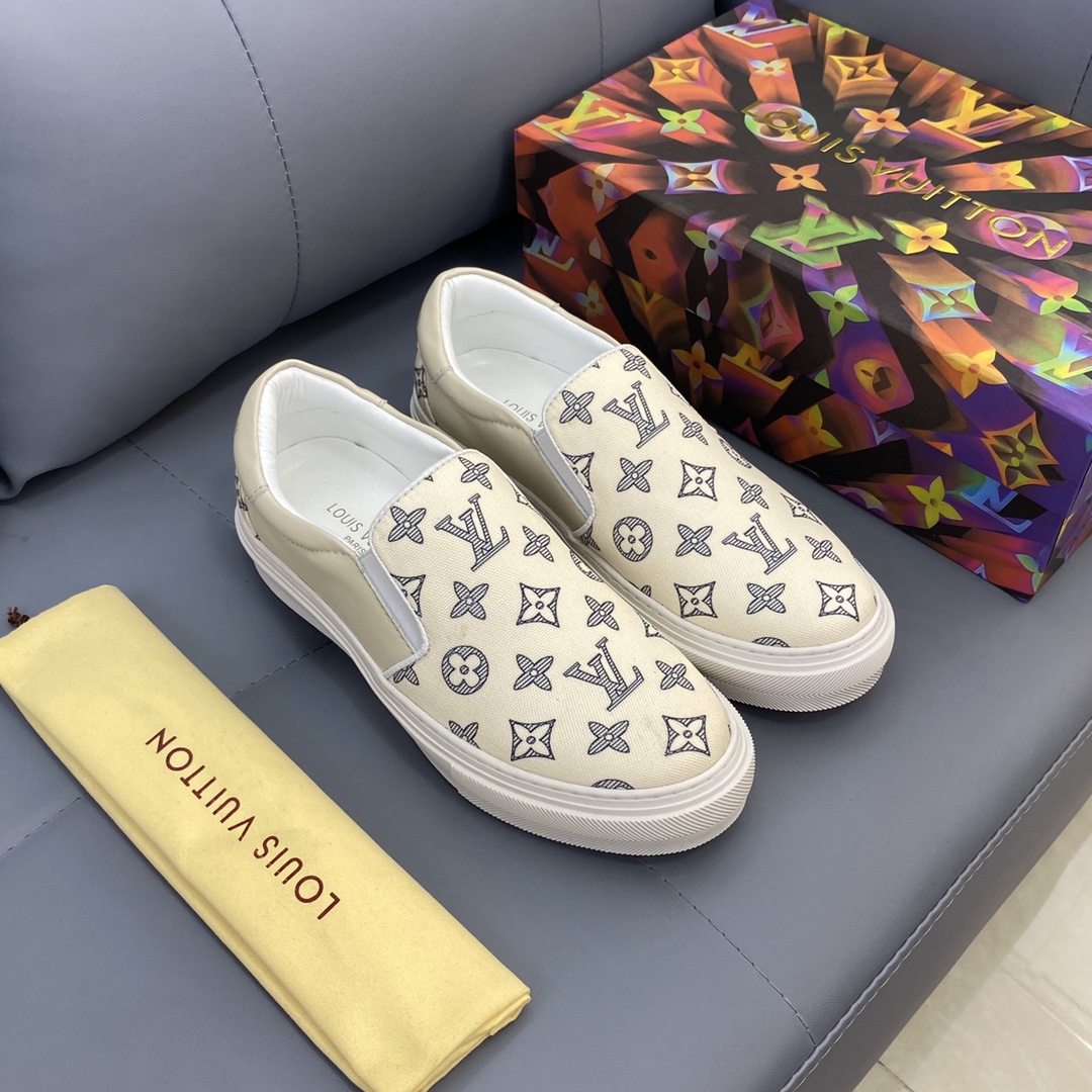 Louis Vuitton Monogram Denim sneaker 19 - vstockx
