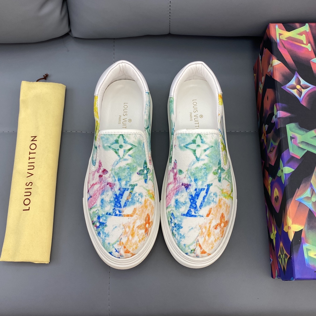 Louis Vuitton Monogram Denim sneaker 4 - vstockx