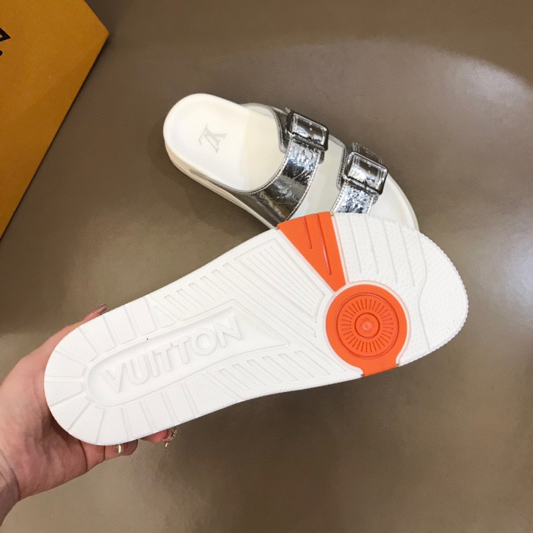 Louis Vuitton Trainer Slipper 3 - vstockx