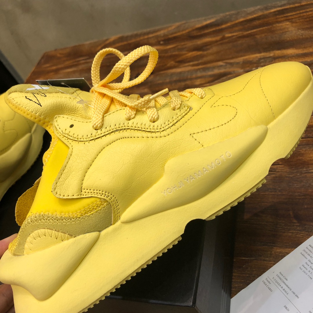 Y-3 Kaiwa Lace-Up Sneakers 29 - vstockx