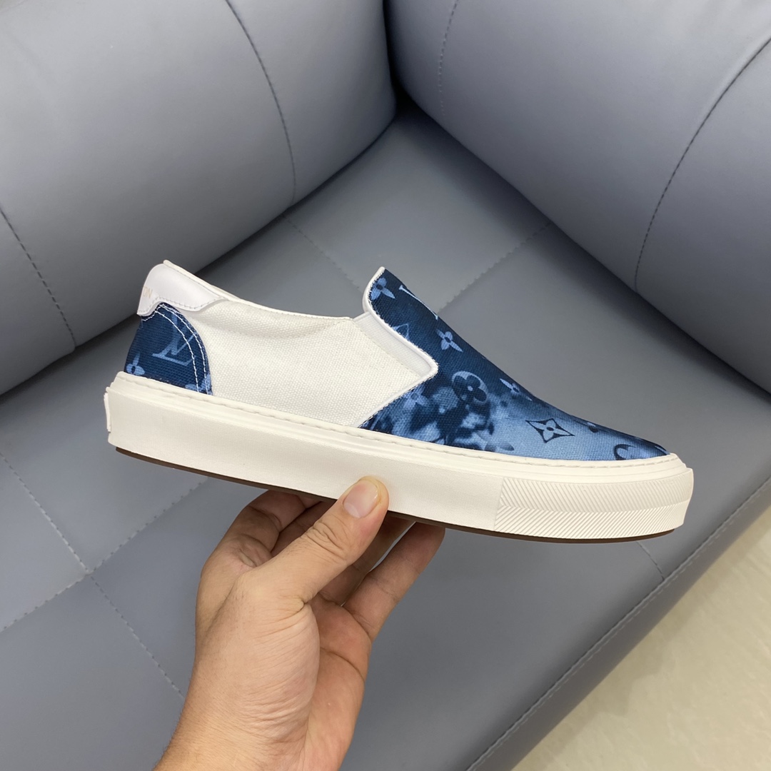 Louis Vuitton Monogram Denim sneaker 25 - vstockx