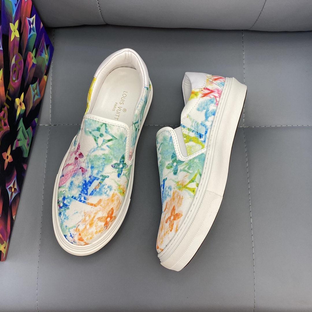 Louis Vuitton Monogram Denim sneaker 4 - vstockx