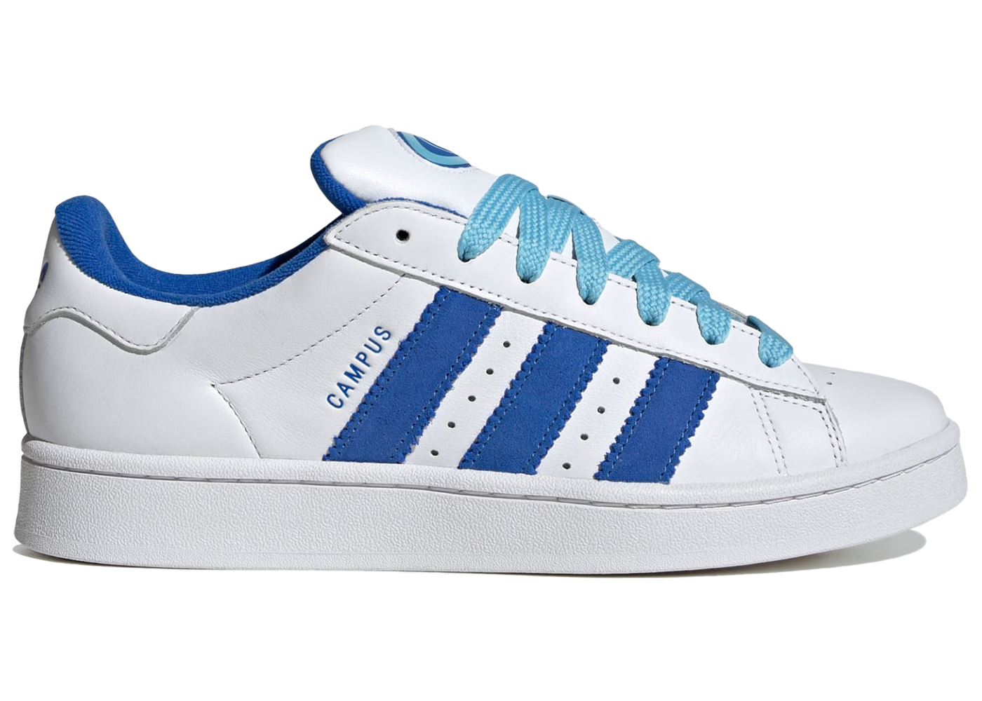 adidas Campus 00s Cloud White Bright Blue - vstockx