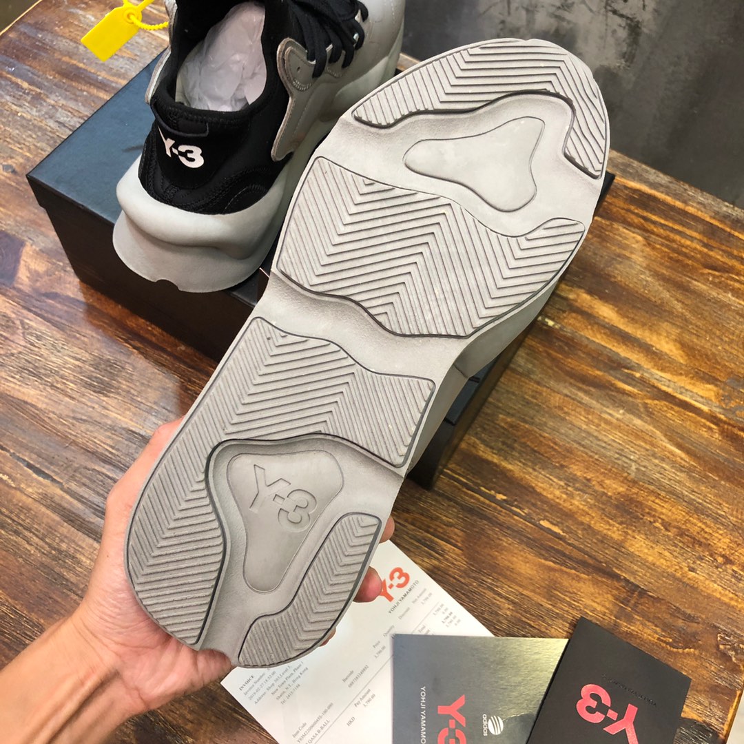 Y-3 Kaiwa Lace-Up Sneakers 30 - vstockx