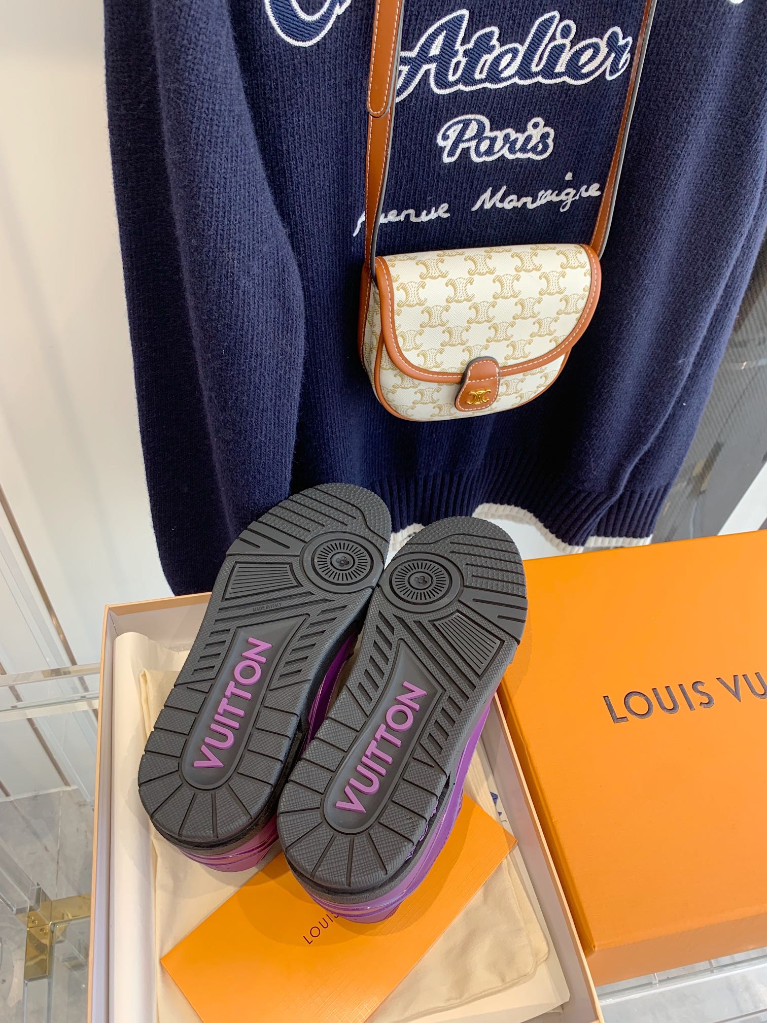 Louis Vuitton LV TRAINERS SNEAKER 7 - vstockx
