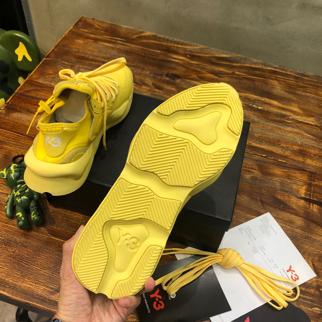 Y-3 Kaiwa Lace-Up Sneakers 29 - vstockx